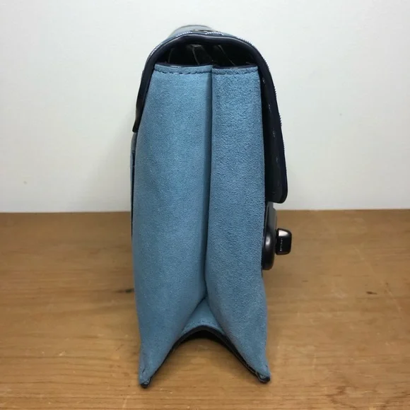 NWT Coach 1941 Swagger Chain Crossbody in Chambray - Picture 5 of 12